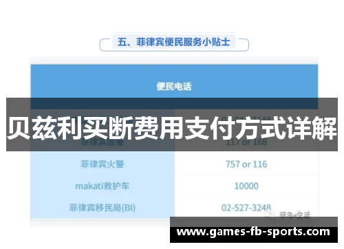 贝兹利买断费用支付方式详解